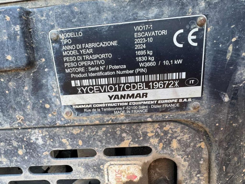 Yanmar VIO17-1 Photo 4