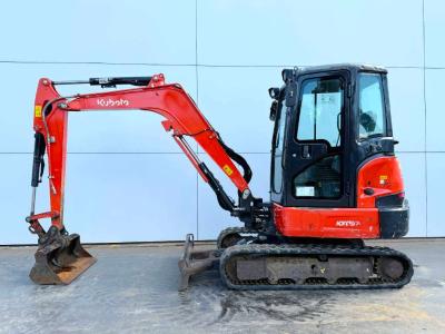 Kubota KX037-4 - Hammer Lines / Quick Coupler sold by Boss Machinery