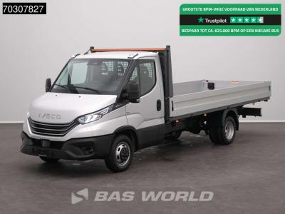 Iveco Daily 35C21 3.0L Automaat Open Laadbak 210PK 3,5t Trekhaak ACC LED Camera CarPlay Euro6 Pritsche Pi sold by BAS World B.V.