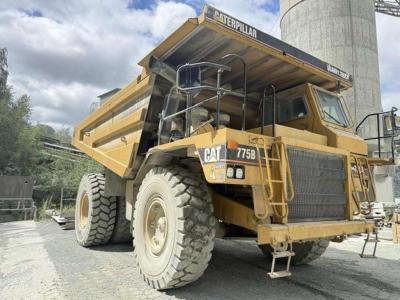 Caterpillar 775B sold by Simex Baumaschinenhandel GmbH
