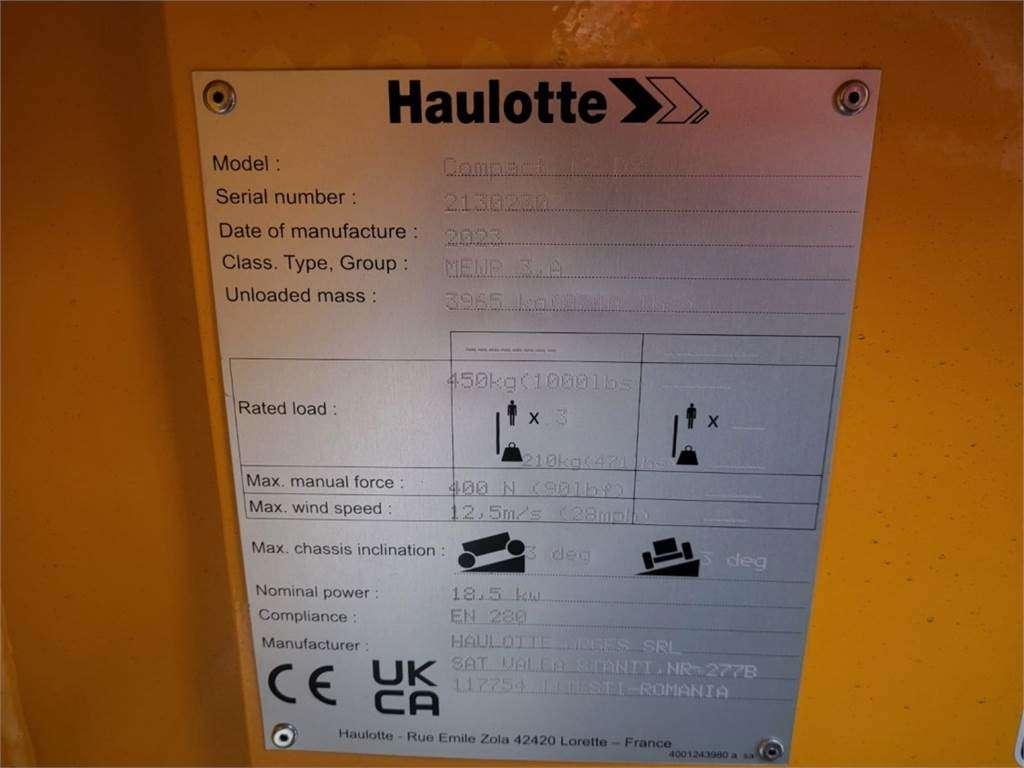 Haulotte COMPACT 12DX Photo 13