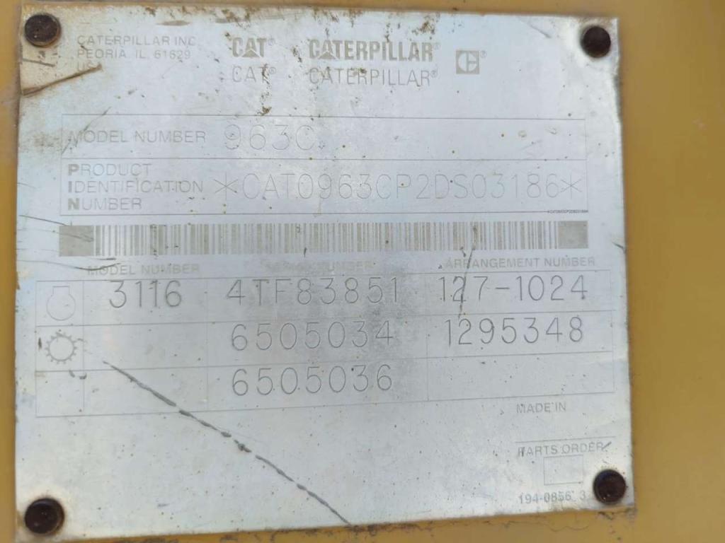 Caterpillar 963C Photo 11