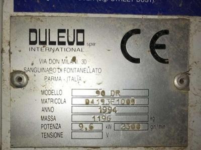 Dulevo 90DR sold by Omeco Spa