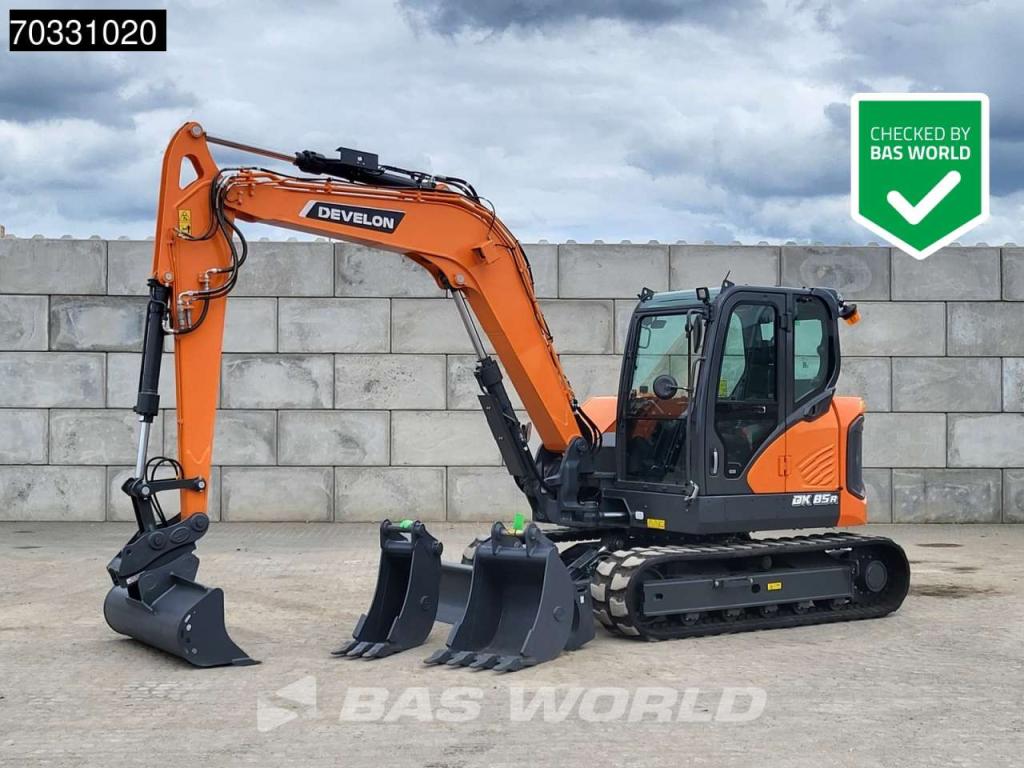 Doosan DX85R-7 A/C - PIN ON / 3 BUCKETS Photo 1