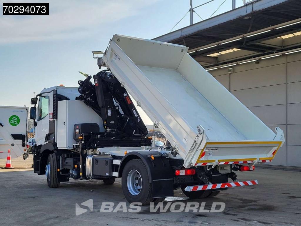 Renault C 430 4X2 NEW! HIAB X-Hiduo 138 Crane 6m3 Dautel 3-Side tipper Euro 6 Photo 10