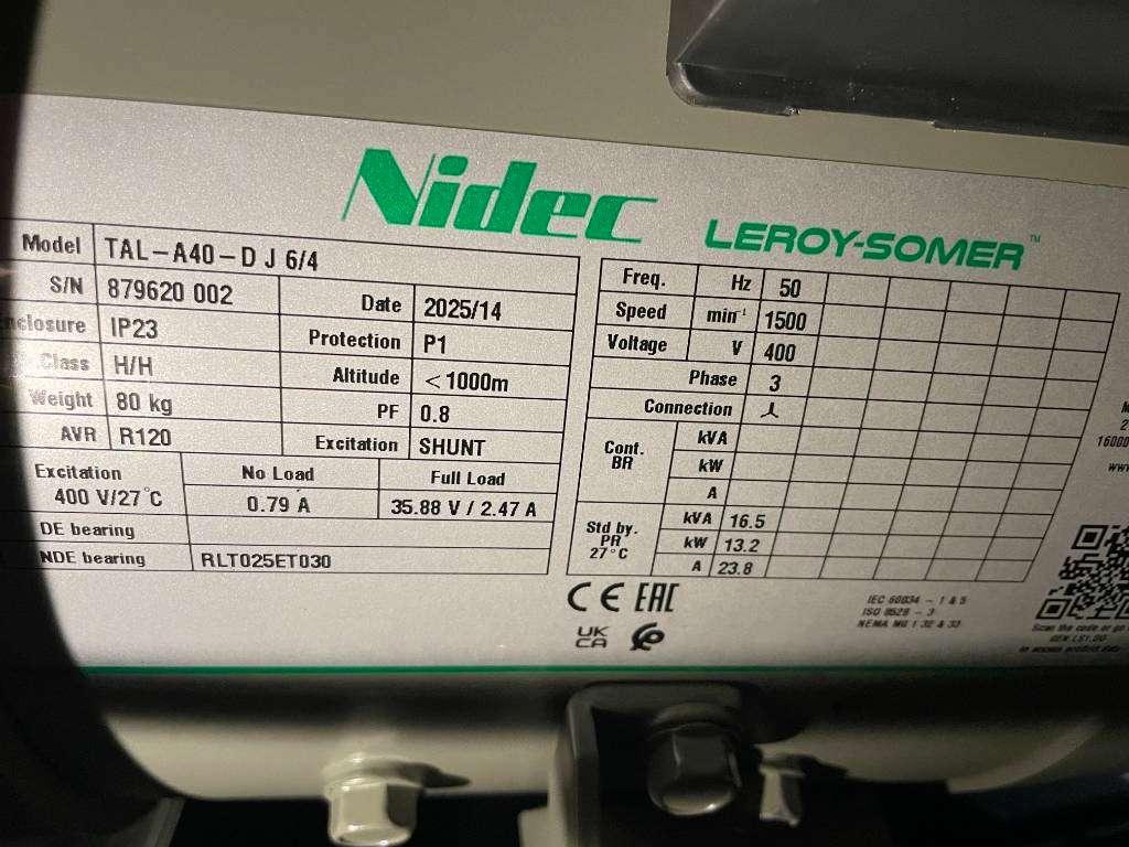 Perkins 403A-15G2 - 17 kVA Generator - DPX-19800.1 Photo 17