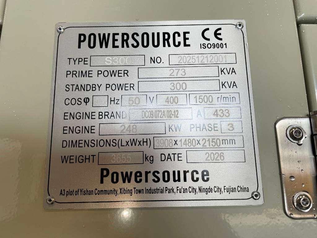 Scania DC09 072A - 300 kVA Generator - DPX-19760 Photo 6