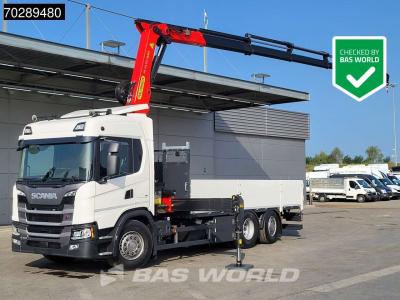 Scania G410 6X2 New! Palfinger PK24.001 SLD 5 Crane Kran Retarder Lift+Steering Axle LED ACC sold by BAS World B.V.