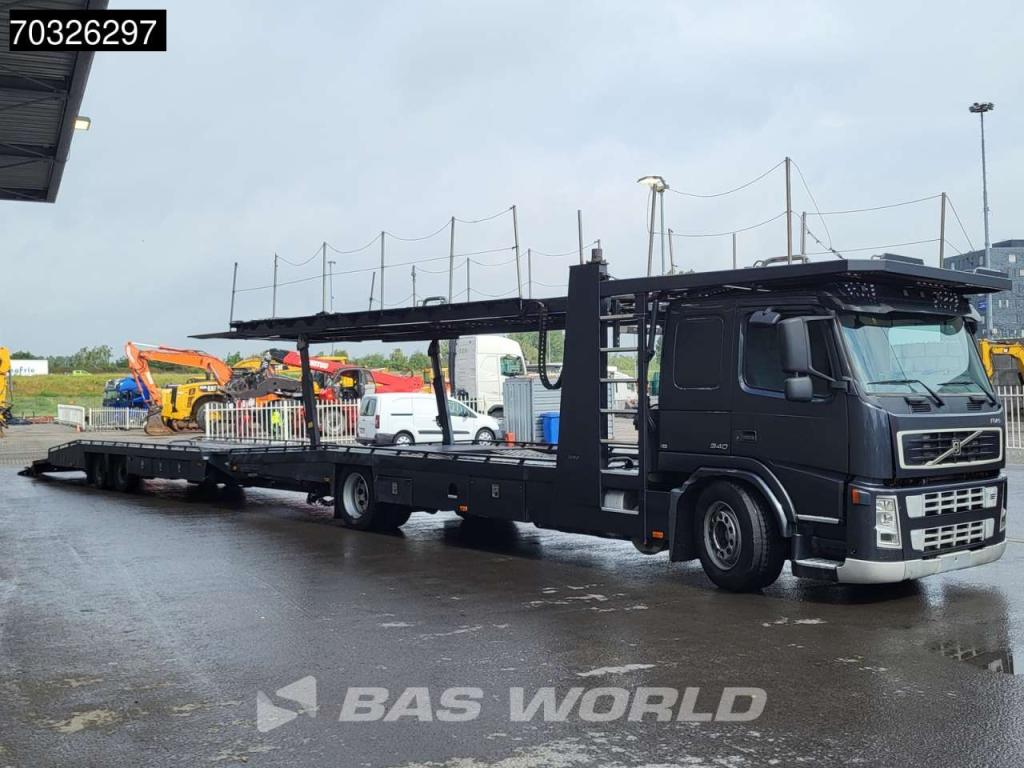 Volvo FM 340 FM 4X2 Tijhof Car transporter Full Air suspension Automatic Euro 3 Photo 8