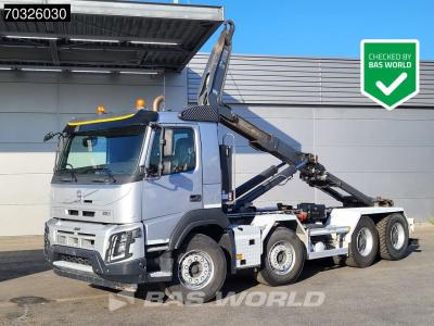 Volvo FMX 460 8X4 HIAB XR21Z59 Containers system Big-Axle Automatic VEB+ Euro 6 sold by BAS World B.V.