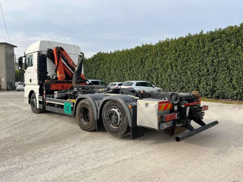 Man TGX 26.480 SCARRABILE CON GRU DIETRO CABINA Photo 5