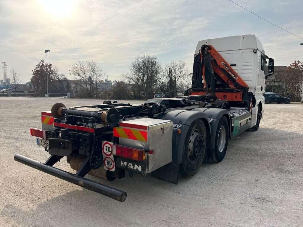 Man TGX 26.480 SCARRABILE CON GRU DIETRO CABINA Photo 6