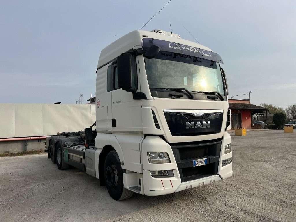 Man TGX 26.480 SCARRABILE CON GRU DIETRO CABINA Photo 7