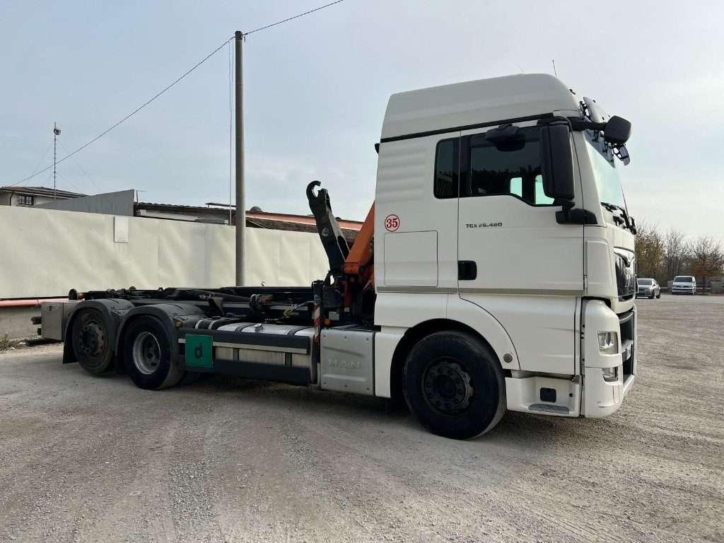 Man TGX 26.480 SCARRABILE CON GRU DIETRO CABINA Photo 8