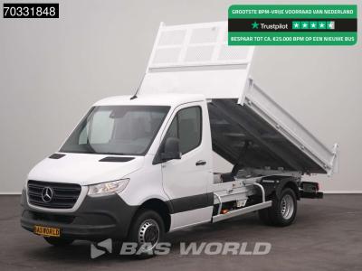 Mercedes-Benz Sprinter 516 CDI Automaat Kipper 3500kg trekhaak MBUX Airco Cruise Kieper Benne Open laadbak Tipper sold by BAS World B.V.