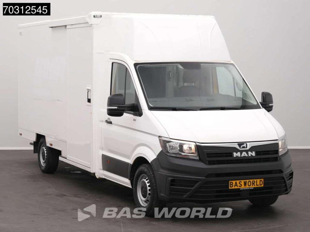 Man TGE 3.100 433cm Bakwagen Achterdeuren Zijdeur Airco Camera Euro6 Meubelbak Koffer Verkoopwagen Pakk Photo 6