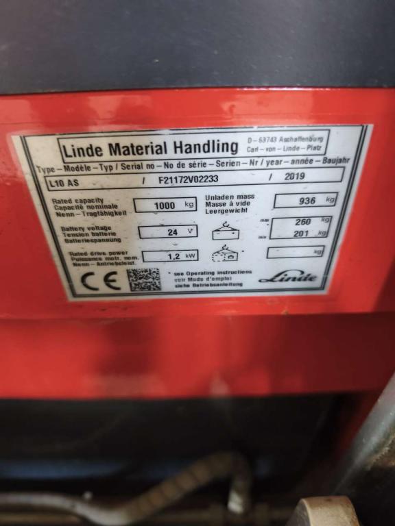 Linde L10AS Photo 4