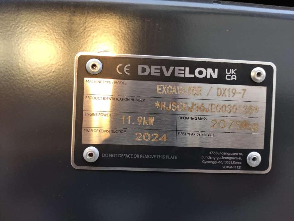 Develon DX19-7 Photo 5