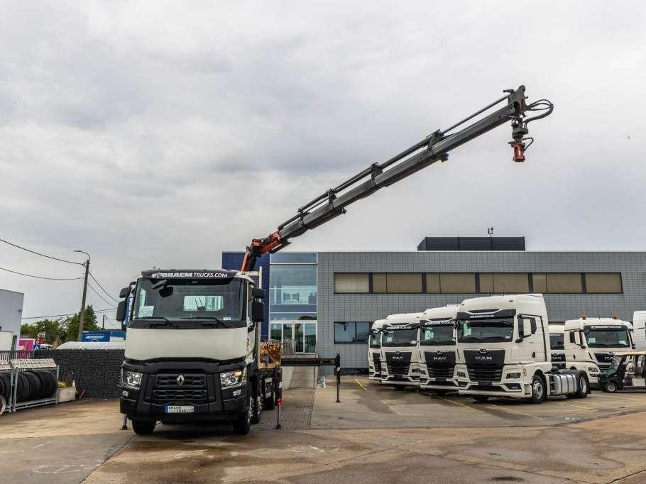 Renault C 380 DXI+Palfinger 26 T/m+5EXT. Photo 1