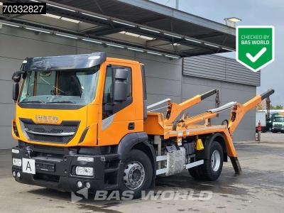 Iveco Stralis 400 4X2 VDL P-13 Skiploader Airco Full Steel Automatic Euro 6 sold by BAS World B.V.