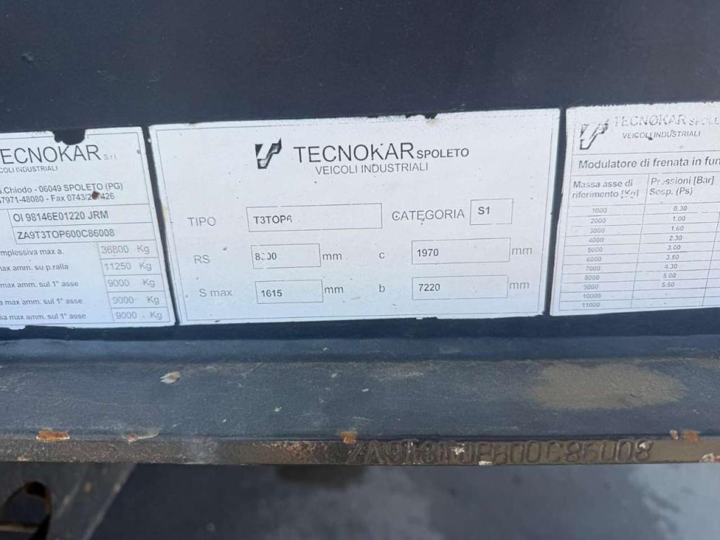 Tecnokar Trailers T3TOP6 Photo 4