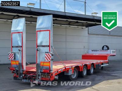 Vega Lowbed 2 axles NEW Hydr. Ramps. Lift+Steering Axle sold by BAS World B.V.