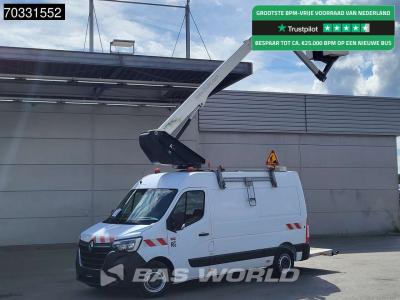 Renault Master 145PK Hoogwerker Klubb K32 Werkhoogte 12,5m L2H2 Trekhaak Airco Cruise Camera Parkeersensore sold by BAS World B.V.