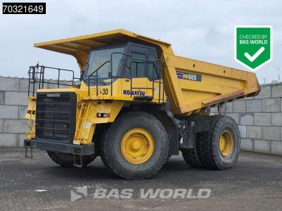 Komatsu HD605 -7E0 sold by BAS World B.V.