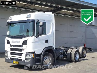 Scania G 370 G 6X2 NL-Truck chassis Lift+Steering axle Automatic Euro 6 sold by BAS World B.V.