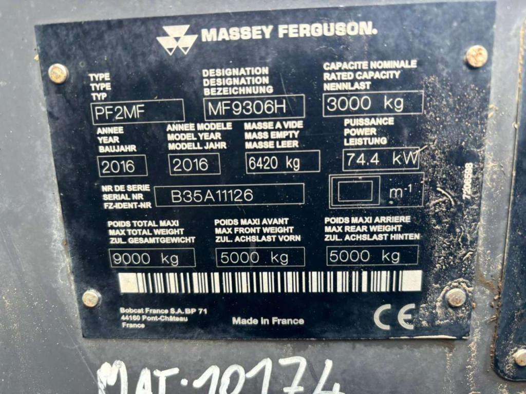Massey Ferguson MF9306XTRA Photo 8