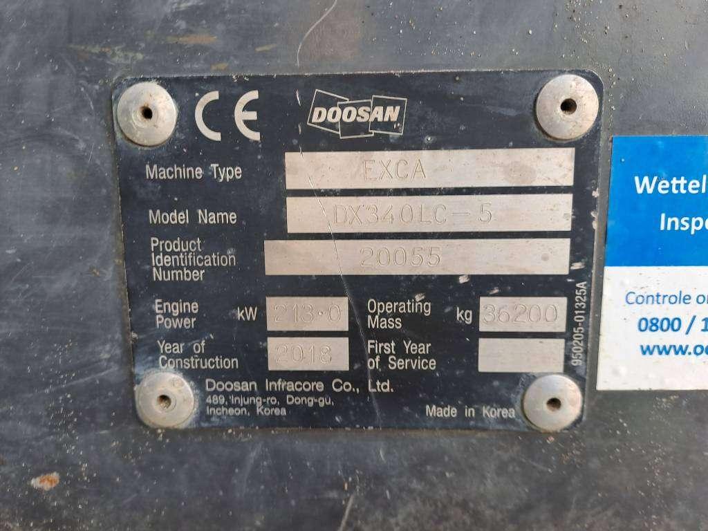 Doosan DX340LC-5 (Full Topcon 3D GPS) Photo 7