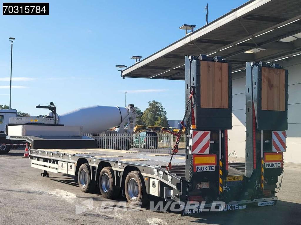 Nükte Trailer NKTL3 NEW Lift + Steering Axle Ramps Photo 3
