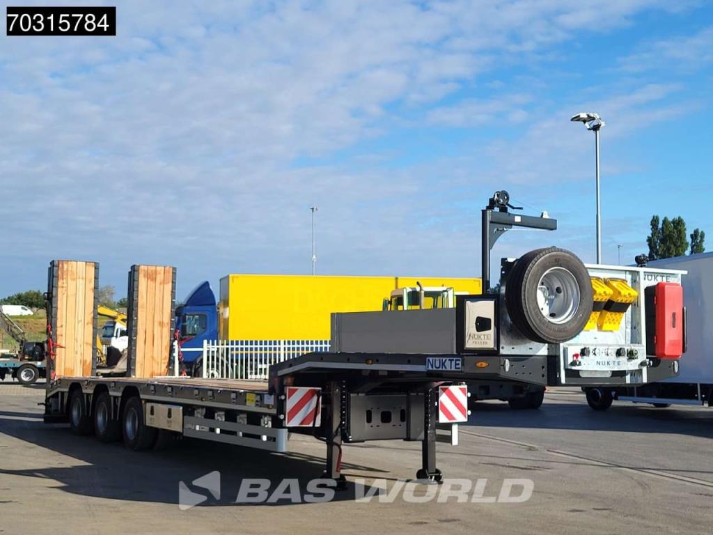 Nükte Trailer NKTL3 NEW Lift + Steering Axle Ramps Photo 5