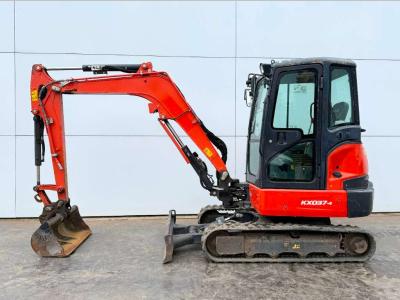 Kubota KX037-4 - Hammer Lines / Quick Coupler sold by Boss Machinery