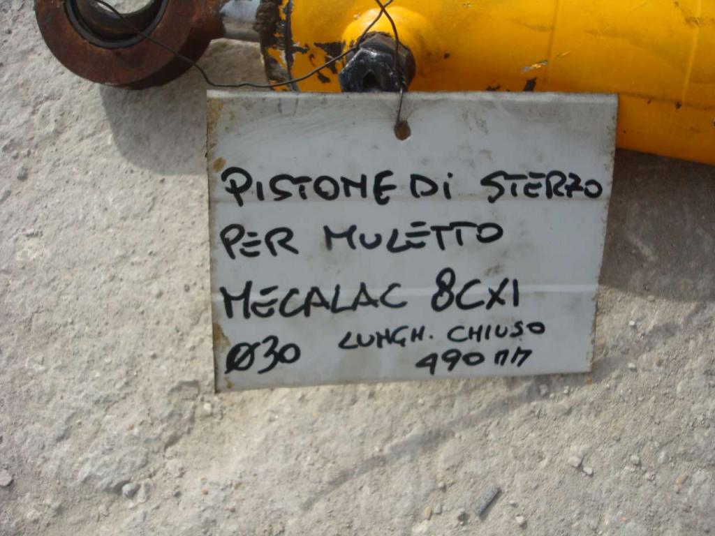 Steering piston for per Muletto Mecalac 8CXI Photo 3