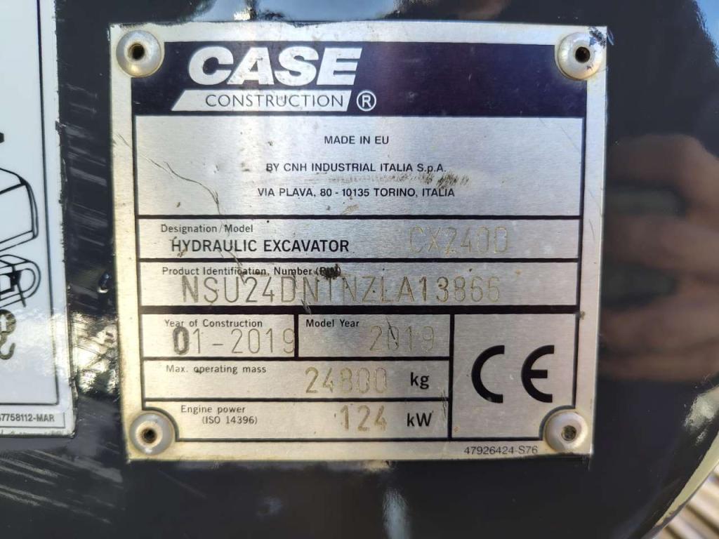 Case CX 240 D Photo 27