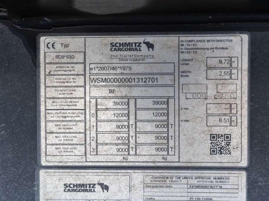 Schmitz SCB-S3D-ALU  - 10 VLN - 30 M3 Photo 11