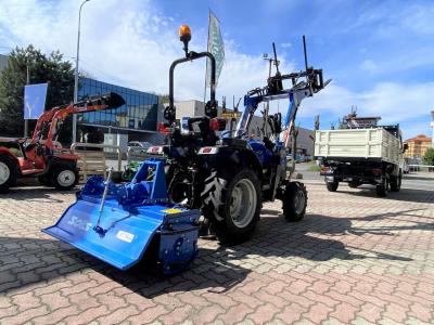 Solis S26 con FRESA SOLIS ORIGINALE CM 120 e FORCA PALLET Kg 300 sold by Giordano Srl