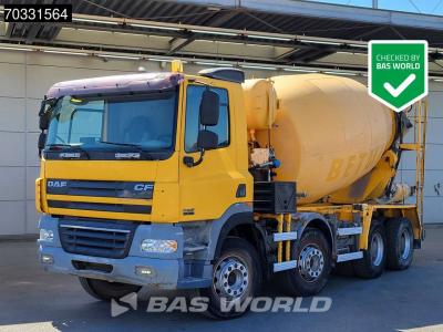 Daf CF85.360 CF 8X4 9m3 Mixer Steelsuspension Big-Axle Manual Euro 4 sold by BAS World B.V.
