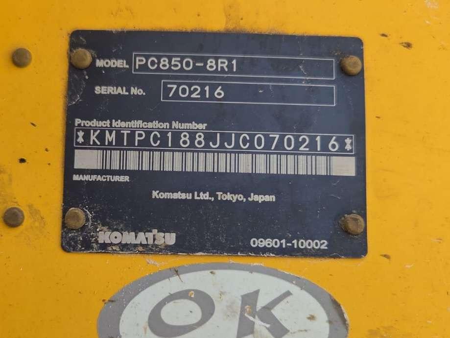 Komatsu PC850-8R1 Photo 4