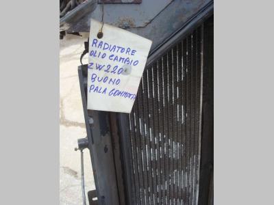 Hydraulic oil cooler for Hitachi ZW220 sold by OLM 90 Srl