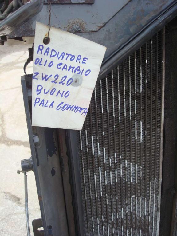 Hydraulic oil cooler for Hitachi ZW220 Photo 1