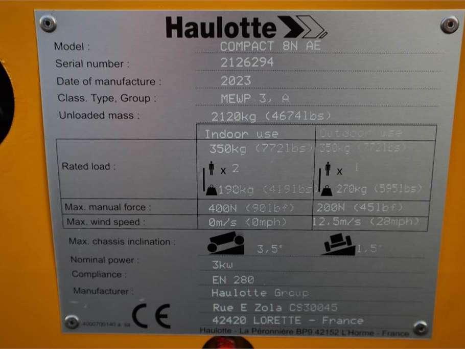 Haulotte Compact 8N Photo 7